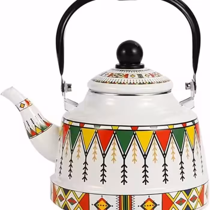 کتری لعابی️سایز 2/5لیتریدرجه یکوارداتی