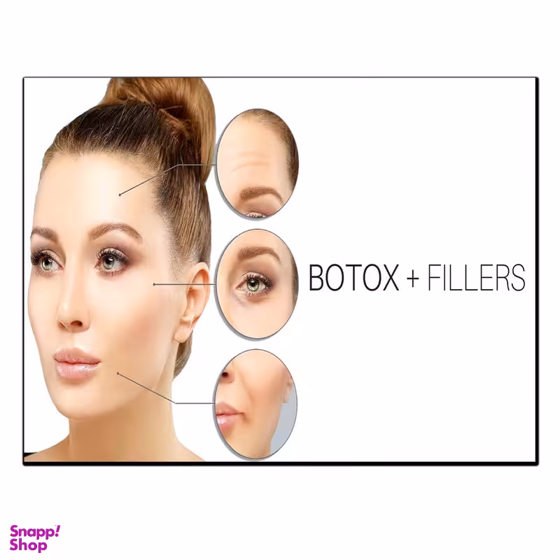 تابلو شاسی بکلیت طرح بوتاکس و زیبایی پوست مدل SH-12418