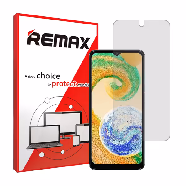 گلس سامسونگ Galaxy A04s مدل شفاف برند ریمکس کد S