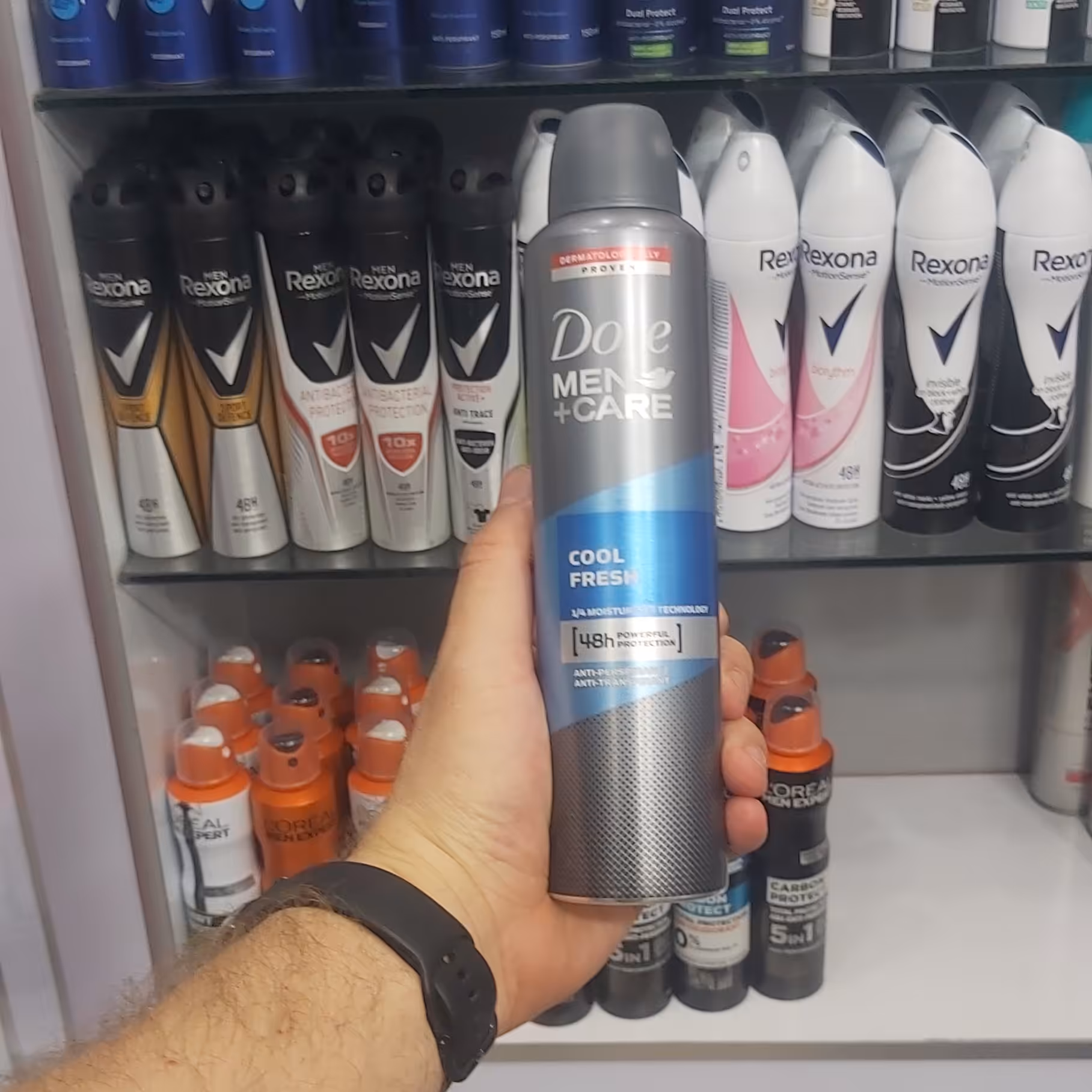 اسپری صد تعریق 250 میل داو مدل cool fresh