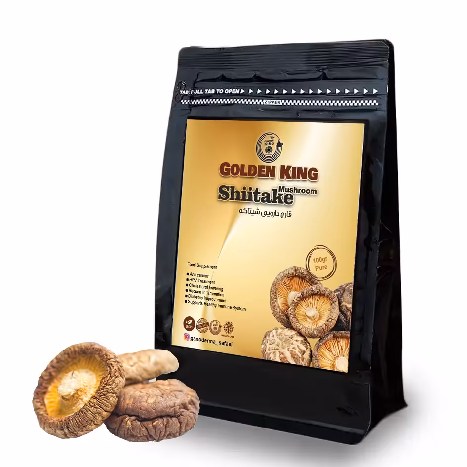 قارچ شیتاکه آسیاب نشده 100 گرمی ارجینال وارداتی