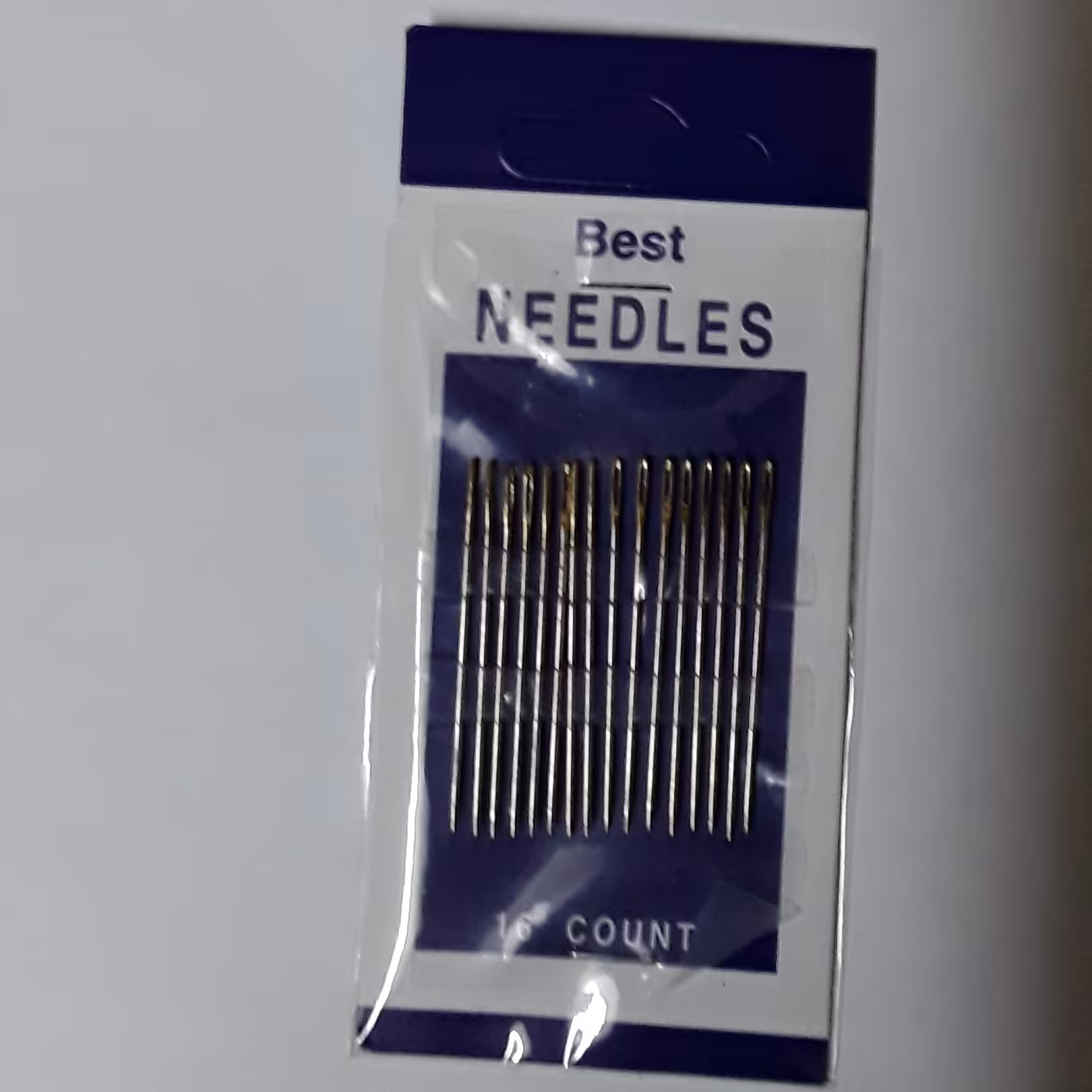پک 16 تایی سوزن خیاطی و گلدوزی با دست