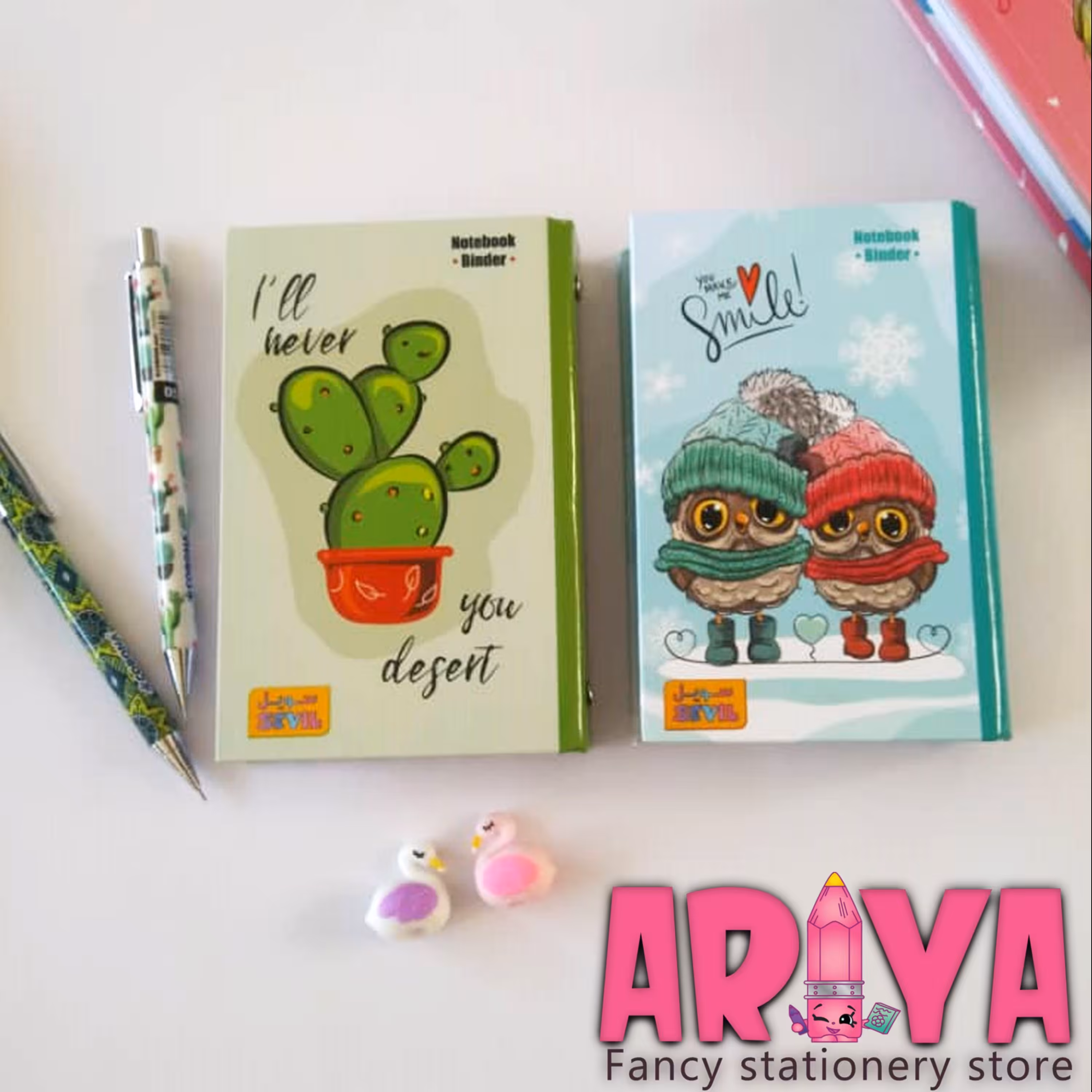 دفترچه یادداشت فانتزی 6 حلقه 