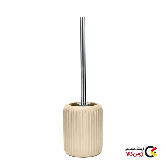 فرچه توالت سرامیکی کرم مدل Sage Beige mallow برند کلین ولکه