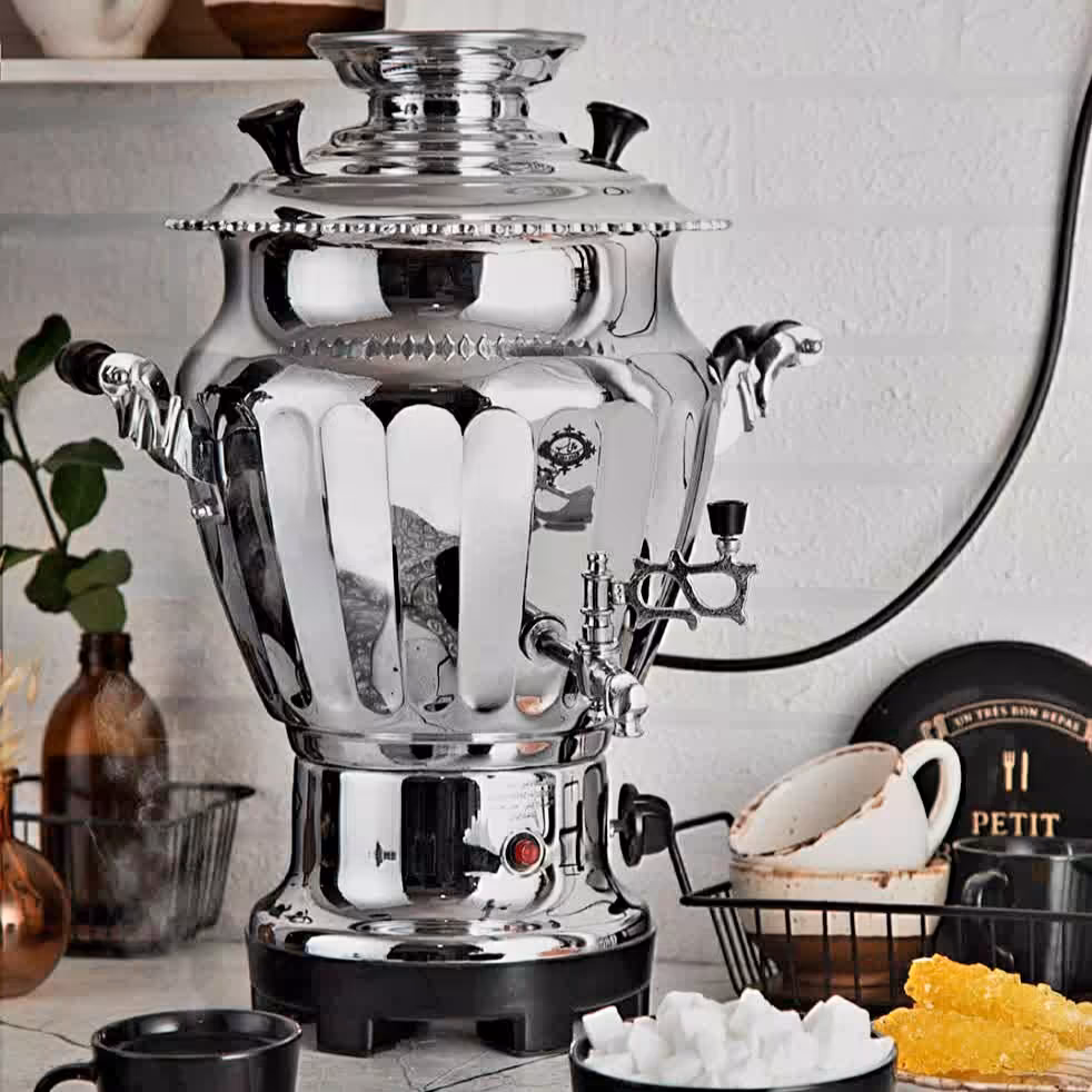 سماور برقی عالی نسب مدل الماس 7 لیتر ارسال رایگان