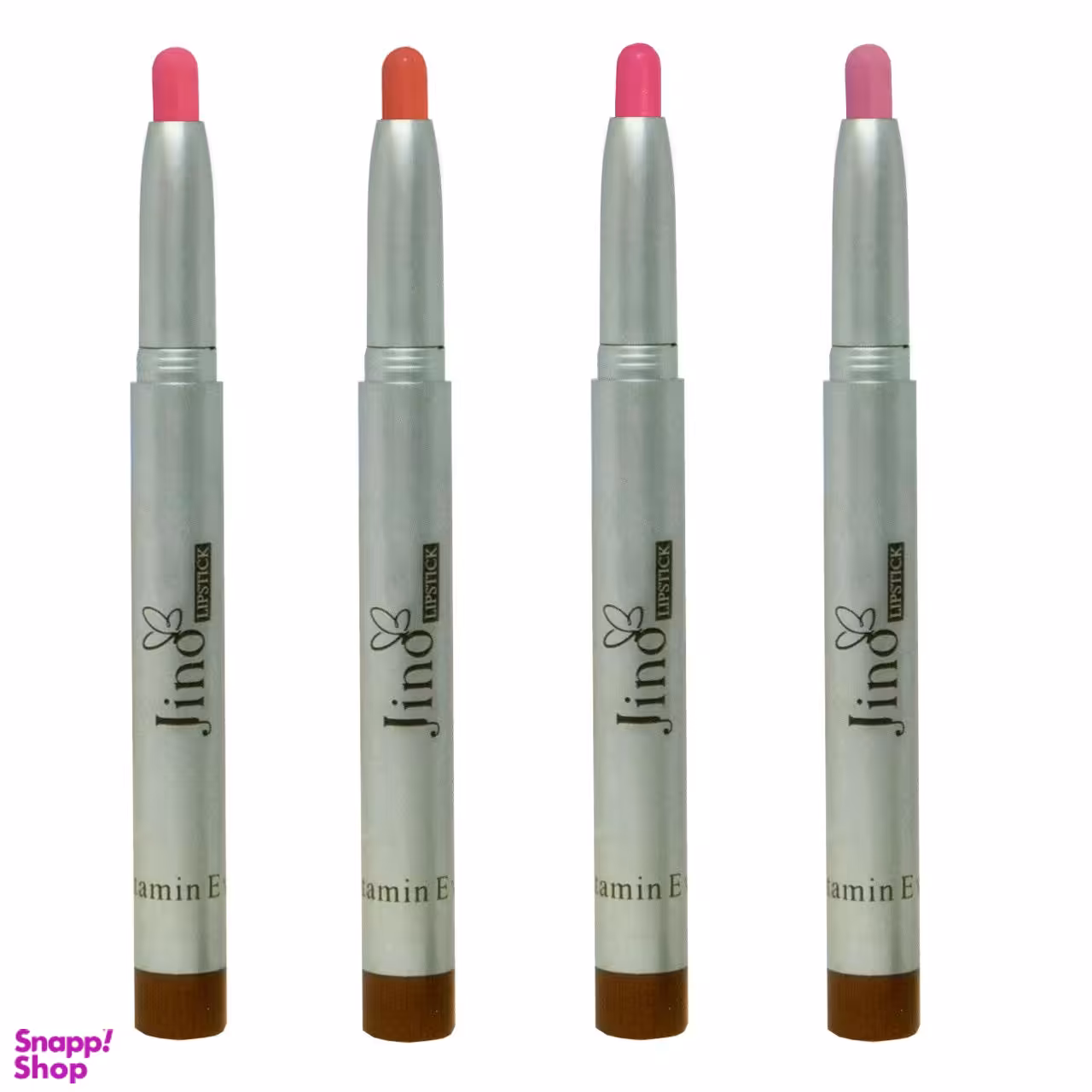 رژ لب مدادی ژینو (Jino) مدل JIN3 بسته 4 عددی