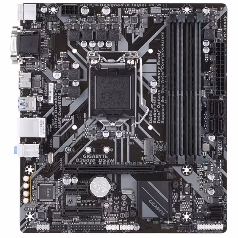 مادربرد گیگابایت مدل B360M DS3H