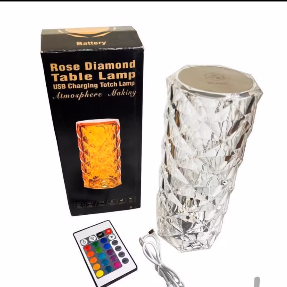 آباژور لمسی شارژی تزئینی 