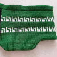 هدبند مردانه بافتنی طرح اِل شکل