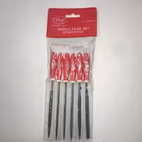 سوهان دم موشی 6 عددی 14 سانت اطلس با دسته