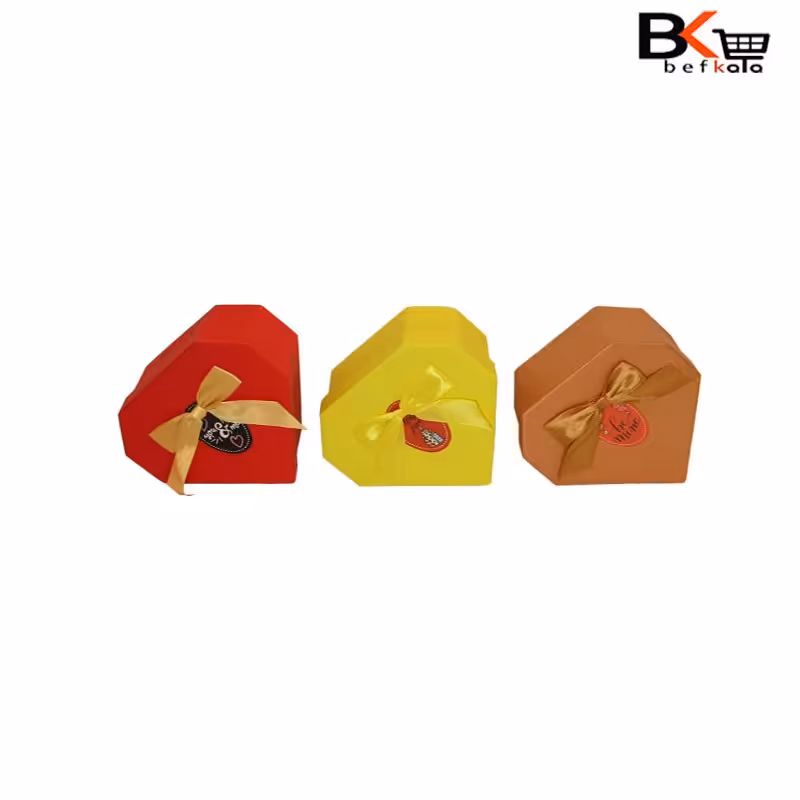 باکس کادویی الماسی پاپیون دار کد 8
