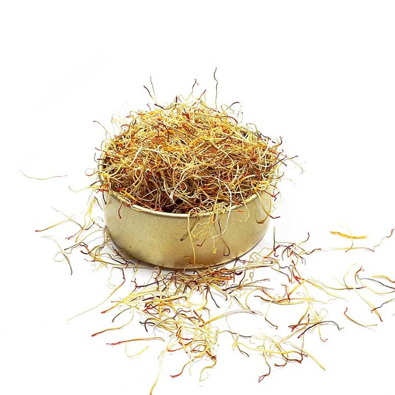 ریشه سفید زعفران یک مثقالی زعفران اصل قاینات