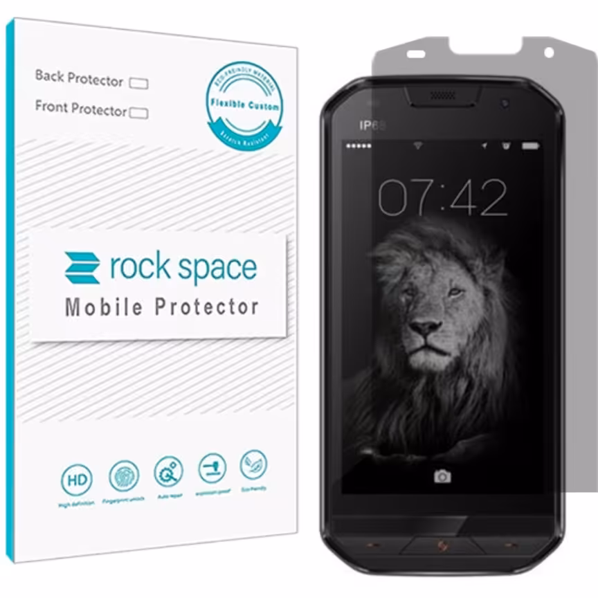 گلس پرایوسی (حریم شخصی)نانو و ضد ضربه گوشی دوجی S30 برند راک اسپیس 