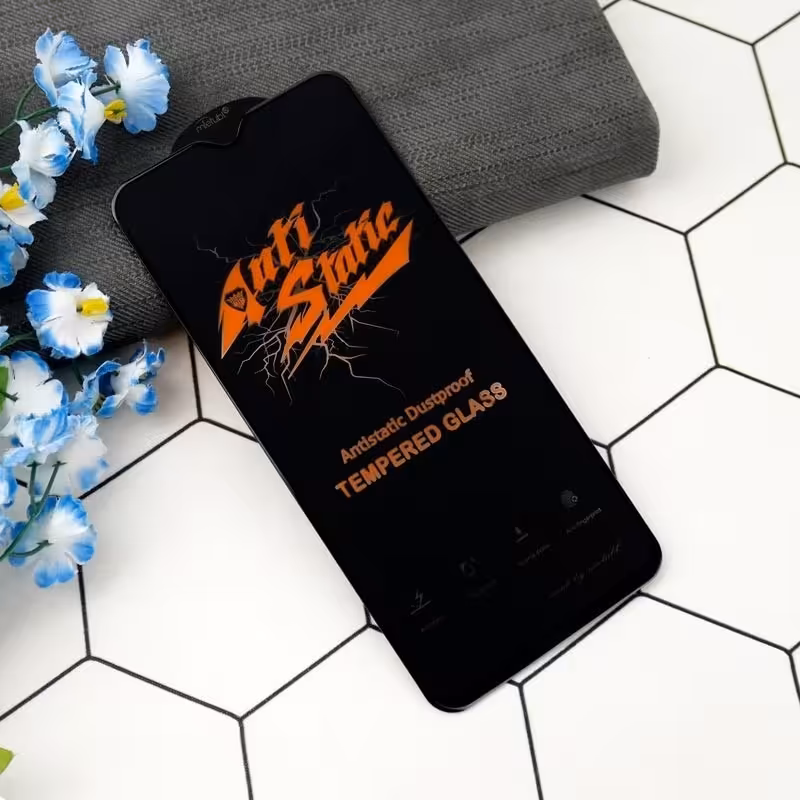 گلس تمام صفحه درجه یک Anti Static گوشی سامسونگ A12 و M12