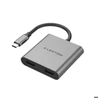 مبدل USB-C به HDMI/VGA لنشن مدل C53S
