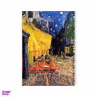 دفتر مشق 100 برگ بامبیلیپ طرح کافه در شب ونگوگ کد 6525939