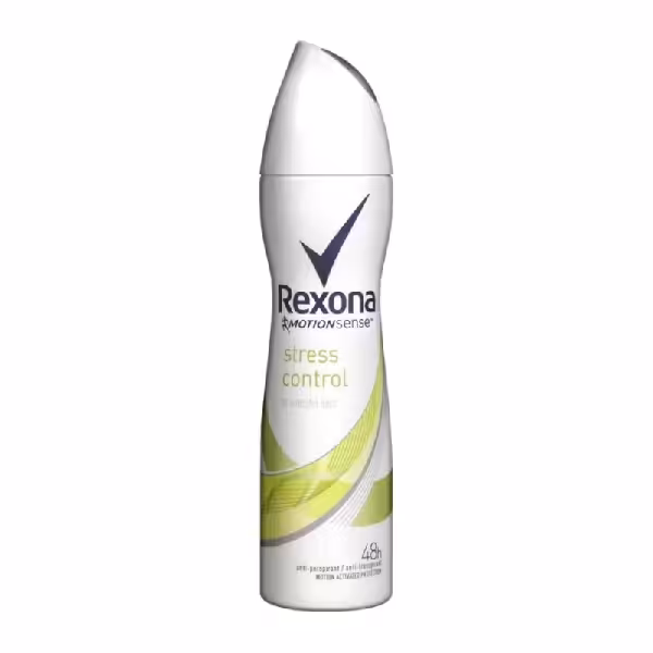 اسپری دئودورانت زنانه رکسونا مدل stress control حجم 200 میل