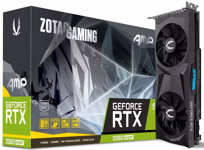 کارت گرافیک زوتک مدل GeForce RTX 2060 SUPER AMP با حافظه 8 گیگابایت