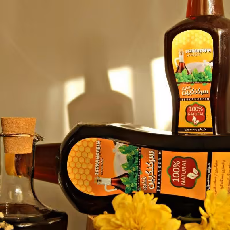 سکنجبین شکر قهوه ای