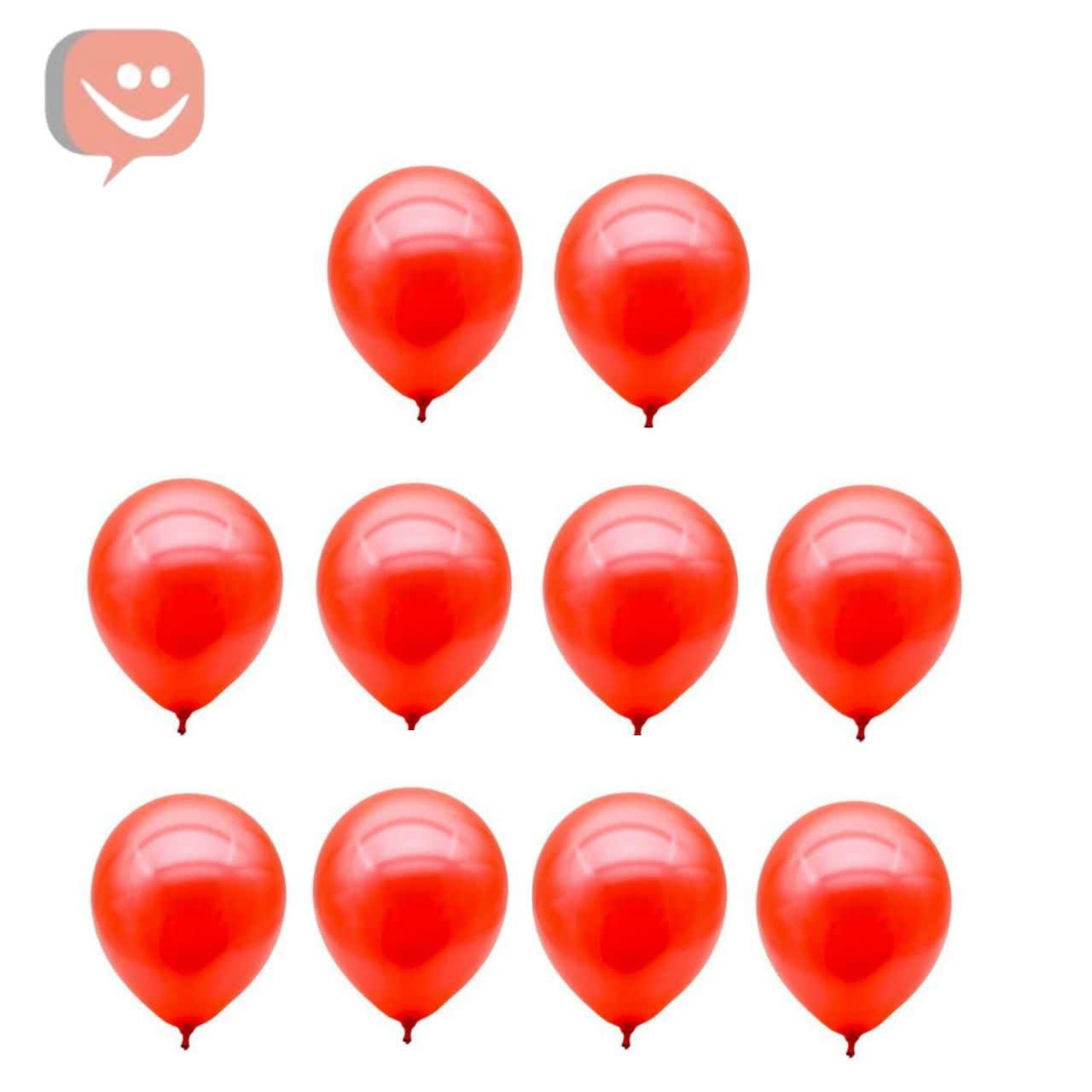 بادکنک سایز 6 اینچ بسته 10 عددی کد 9384
