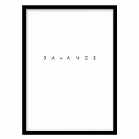 قیمت و خرید تابلو دکوراتیو مدل تایپوگرافی مینیمال کد 2357