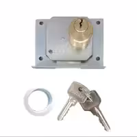 قفل کمدی دو پله تمام برنجی رویان