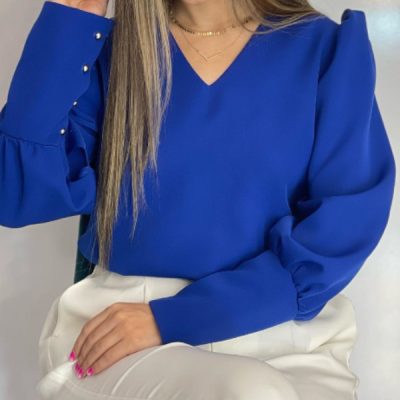 مانتو شلوار زنانه کرپ مدل شومیز ساده و شیک