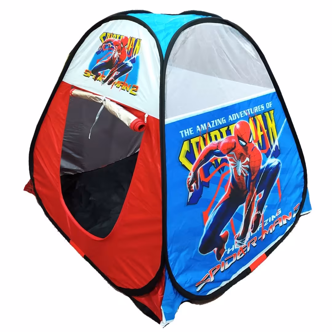 چادربازی کودک مدل اسپایدر من 2 مردعنکبوتی شگفت انگیز خیمه سیسمونی شال تاپ کد6
