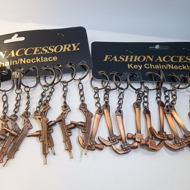 جاسویچی فلزی طرح تفنگ و چکش