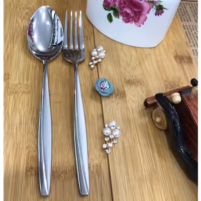 سرویس 130 پارچه قاشق و چنگال یونیک مدل ماینز ساده UN-Meins130