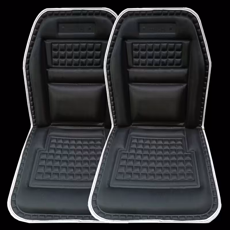 پشتی صندلی خودرو آنا  مدل آرکا 110 رنگ مشکی دور سفید بسته دو عددی