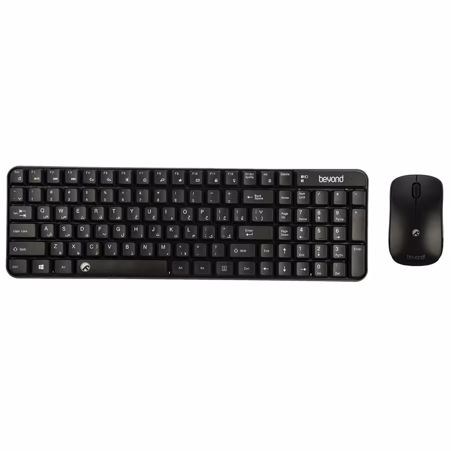 کیبورد و ماوس بی سیم بیاند مدل FCM-2260RF