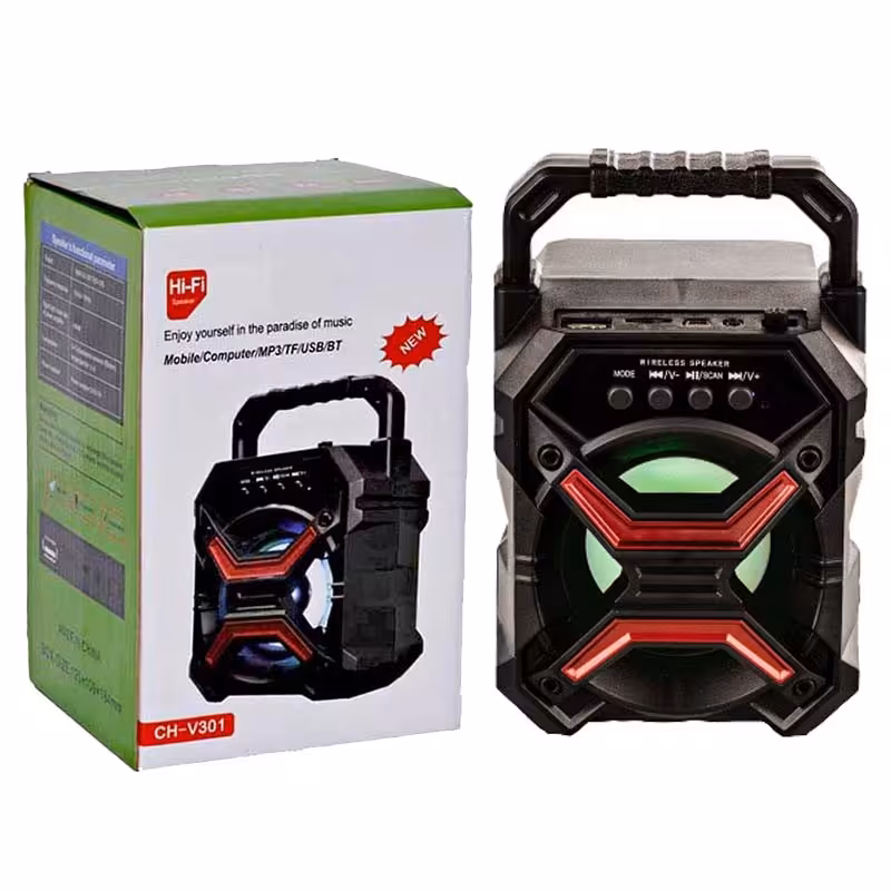 اسپیکر شارژی و بلوتوثی CH-V301