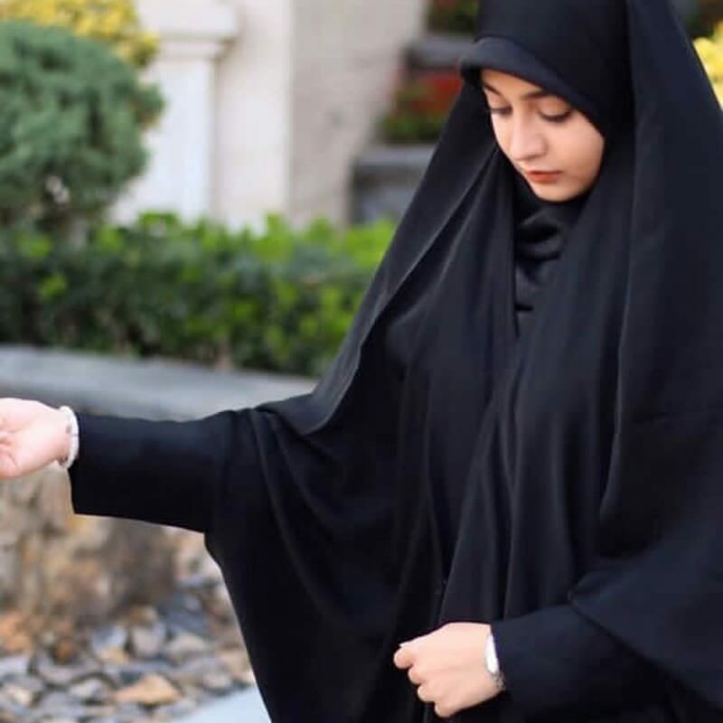 چادربحرینی کرپ هنجی