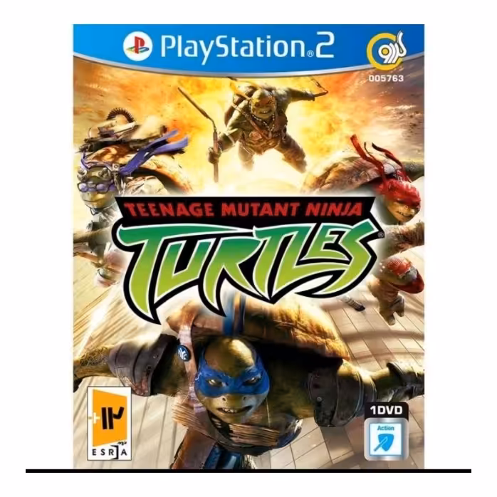 بازی نبرد لاکپشت های نینجا مناسب پلی استیشن 2 