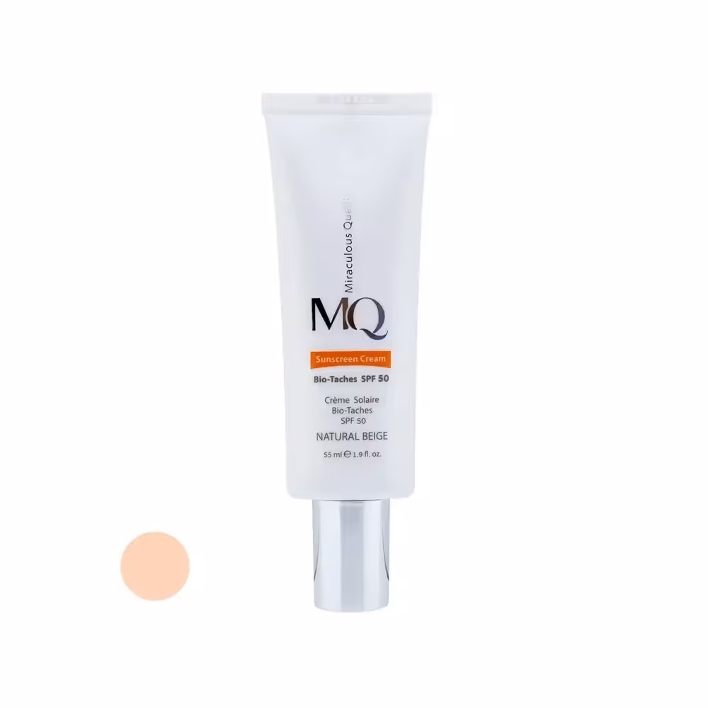 کرم ضد آفتاب بایوتاچ بژ روشن ام کیو SPF50 - فروشگاه میرکمالی