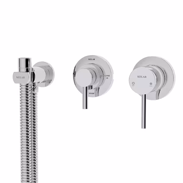 شیر توالت بیده دار توکار کلار مدل فلور سری لاکچری