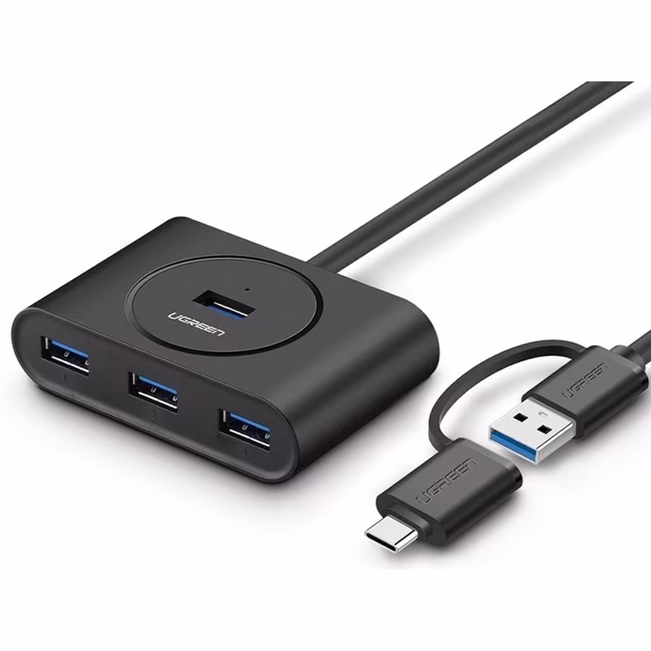 پاور هاب یو اس بی و تایپ سی 4 پورت یوگرین مدل CR113 40850