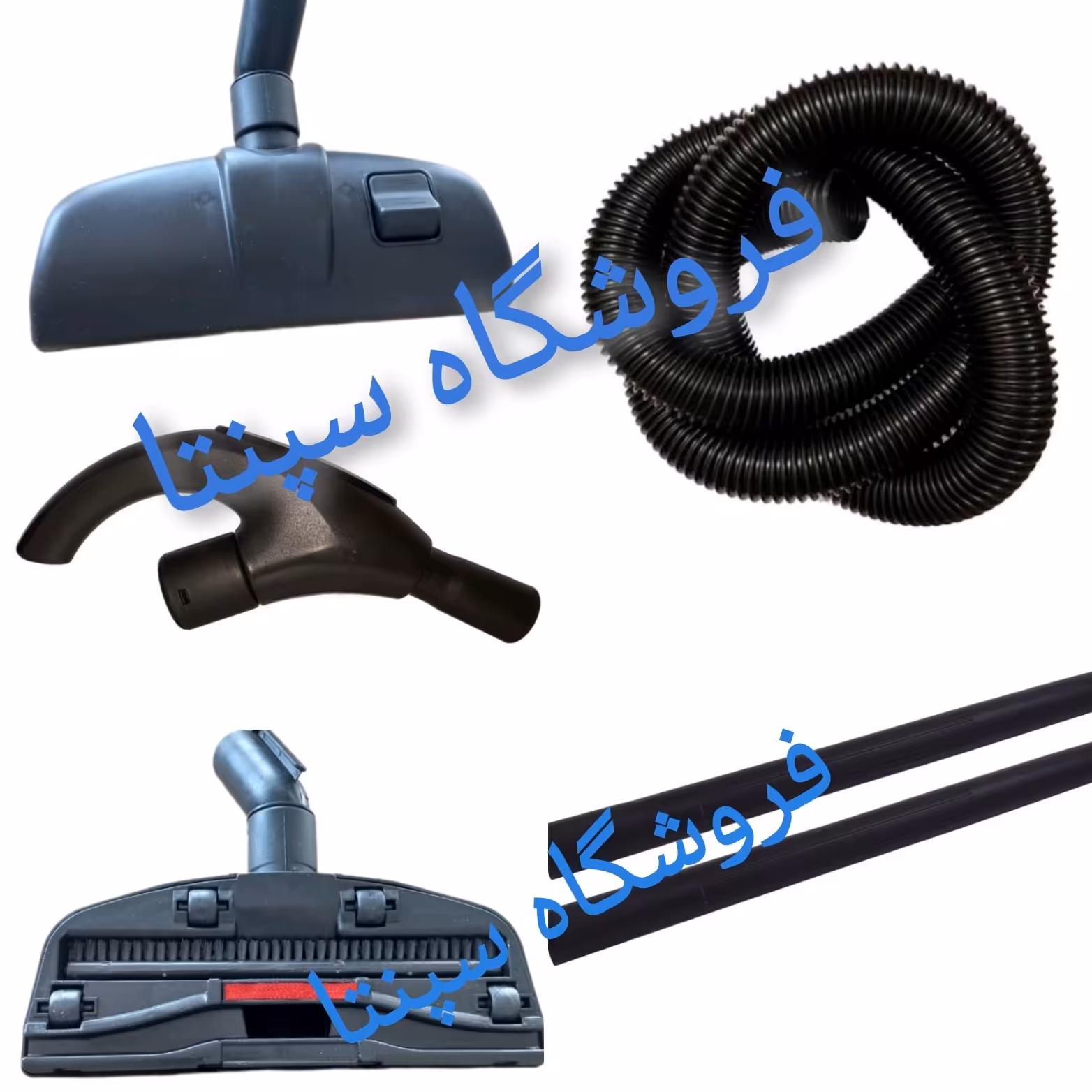 قطعات جاروبرقی ارمان    (مطابق تصویر)         ست قطعات جاروبرقی ارمان