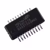 مجموعه 9 عددی میکروکنترلر HT66F018 مارک HOLTEK پکیج SSOP-20