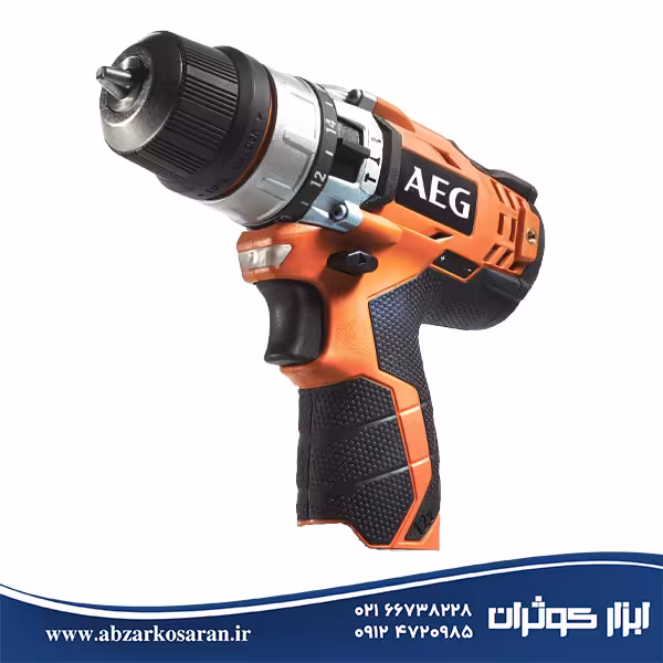 دریل چکشی شارژی 12 ولت آاگ AEG مدل BSB12C2LI- 0