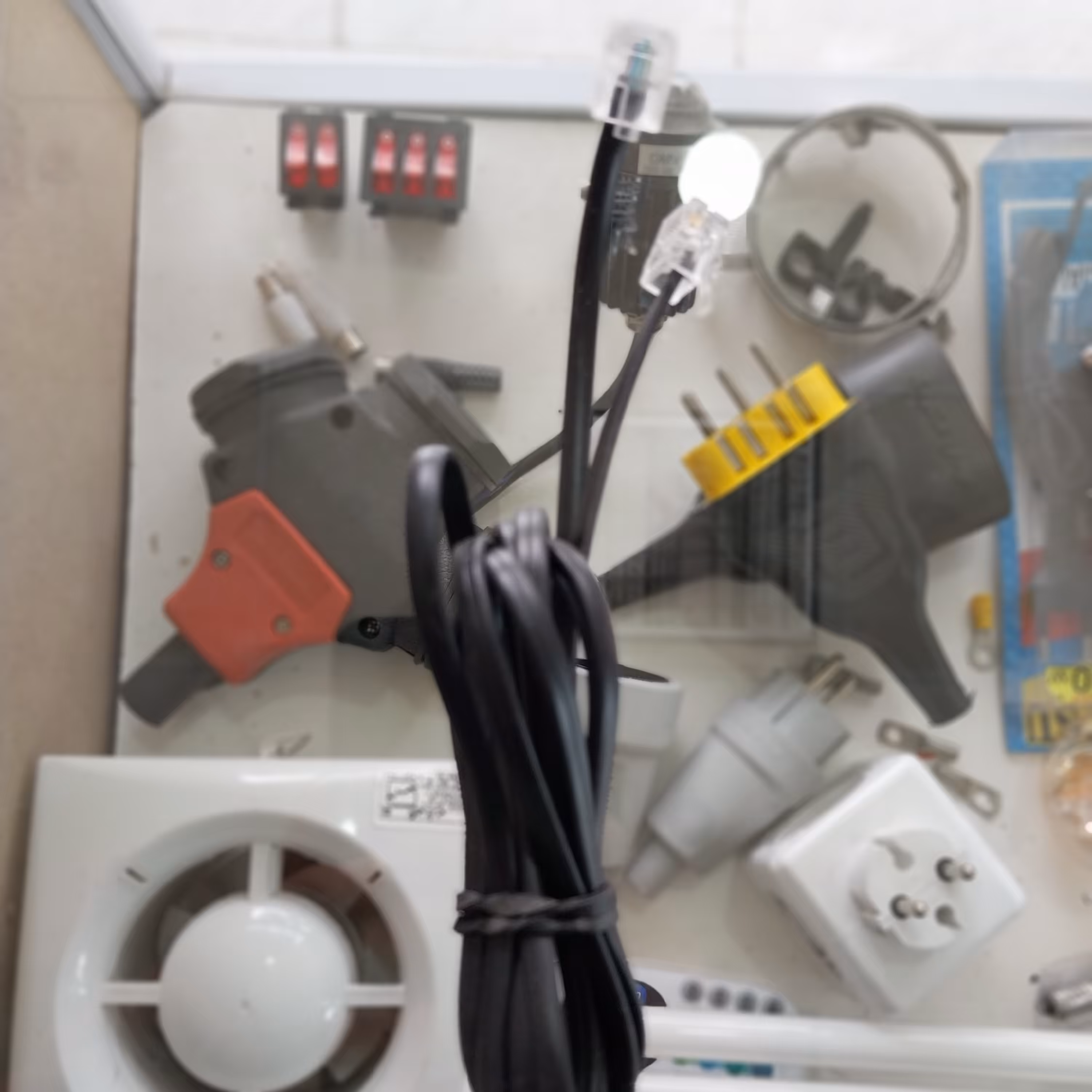 سیم تلفن دوسر سوکت دو متری کیفیت عالی 