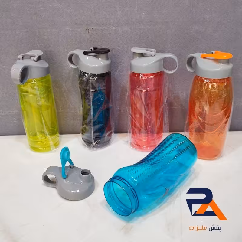 قمقمه طرح ترک قمقمه آب بطری آب در رنگ بندی متنوع
