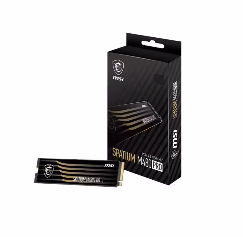 خرید و قیمت هارد SSD 1 ترابایت ام اس آی MSI SPATIUM M480 PRO M.2