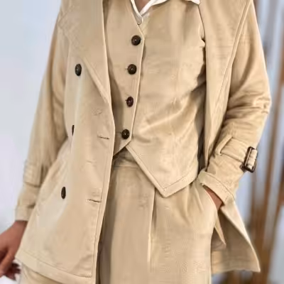 کت و جلیقه مخمل موهر اعلا