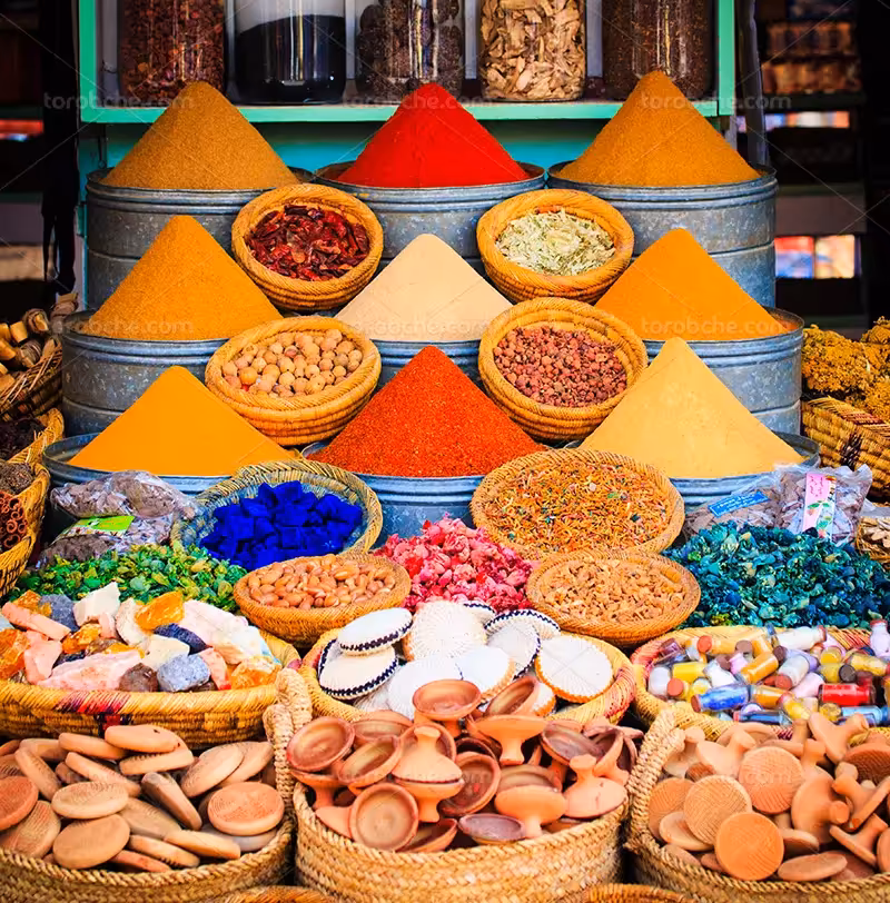 عکس باکیفیت ادویه جات | گرافیک با طعم تربچه