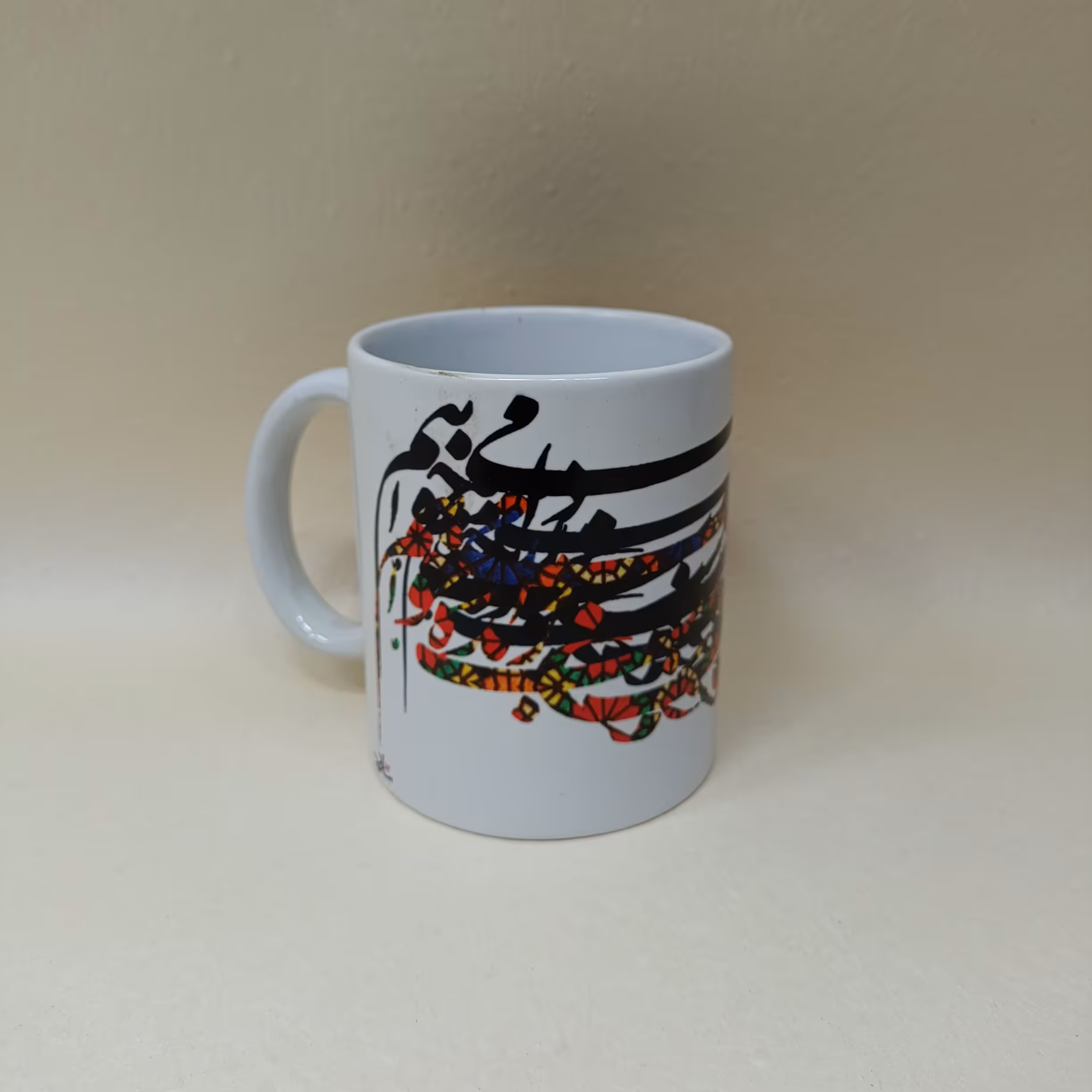 ماگ سرامیک چاپی طرح کالیگرافی