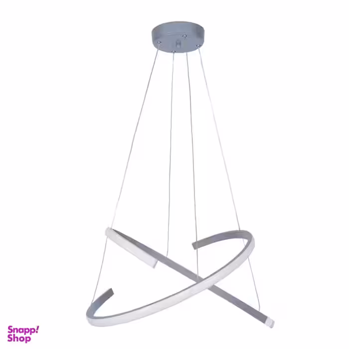 چراغ آویز دو حلقه چشمه نور کد L6384/2H-T