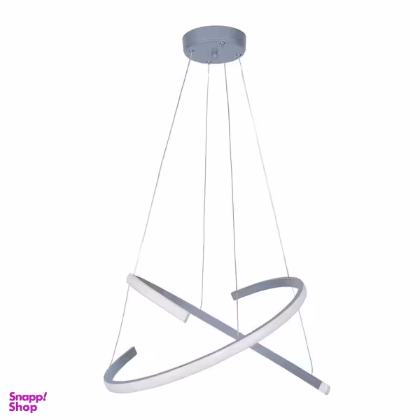 چراغ آویز دو حلقه چشمه نور کد L6384/2H-T