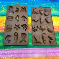 قالب شکلات و پاستیل سیلیکونی مدل موجودات دریایی